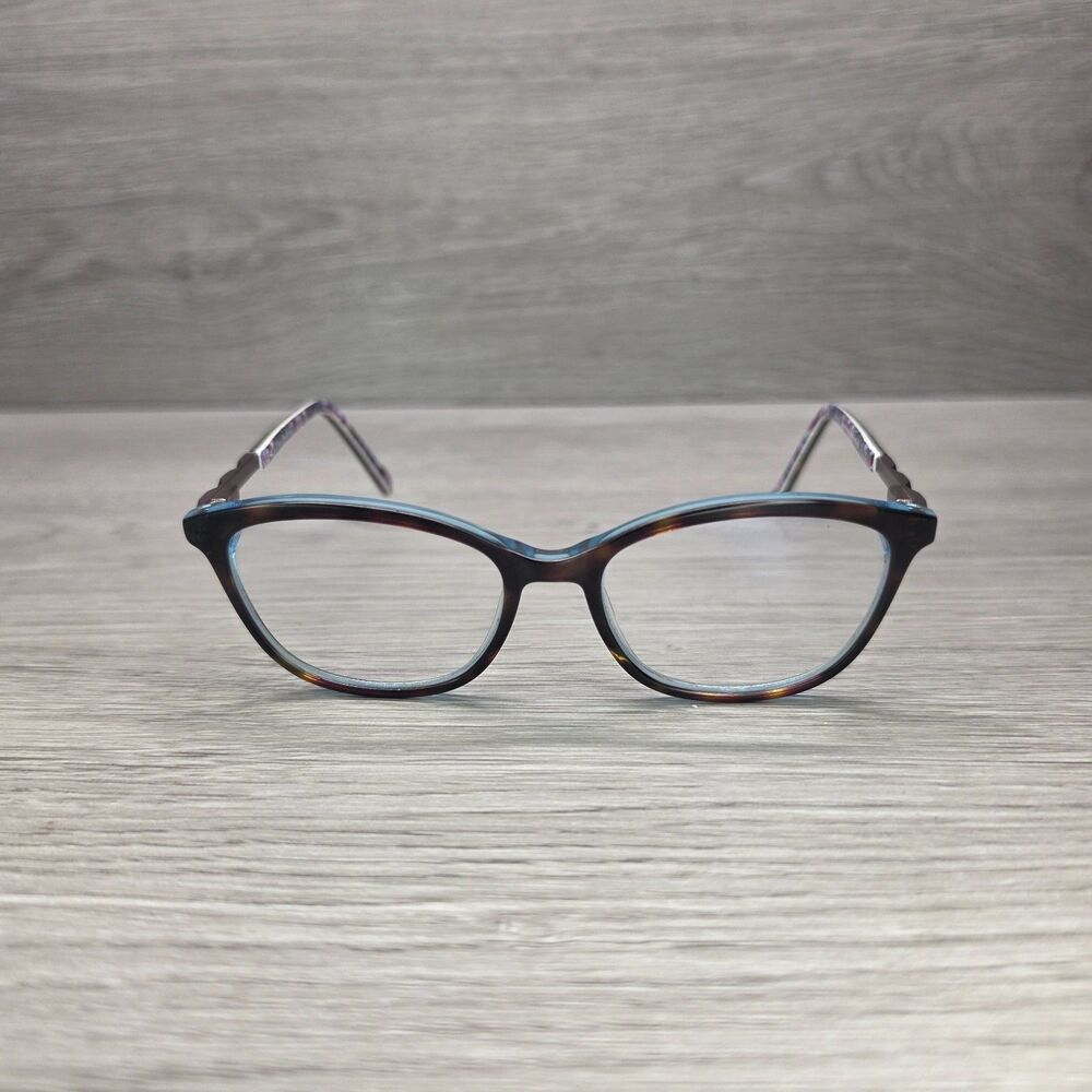 Vera Bradley Allison Eyeglasses LME Lilac Medallions Frame 51-16-135 Full Rim
